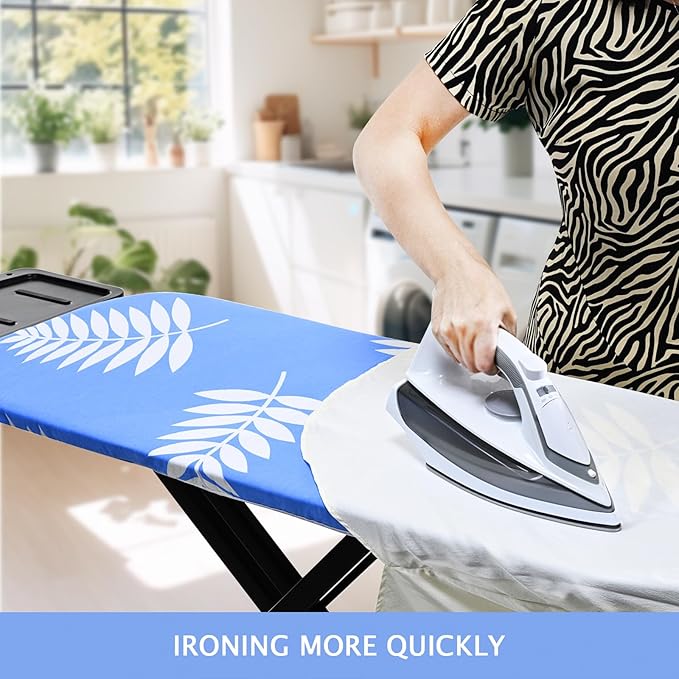 SheeChung Ironing Board Cover and Pad 15x54, Thick Ironing Board Cover