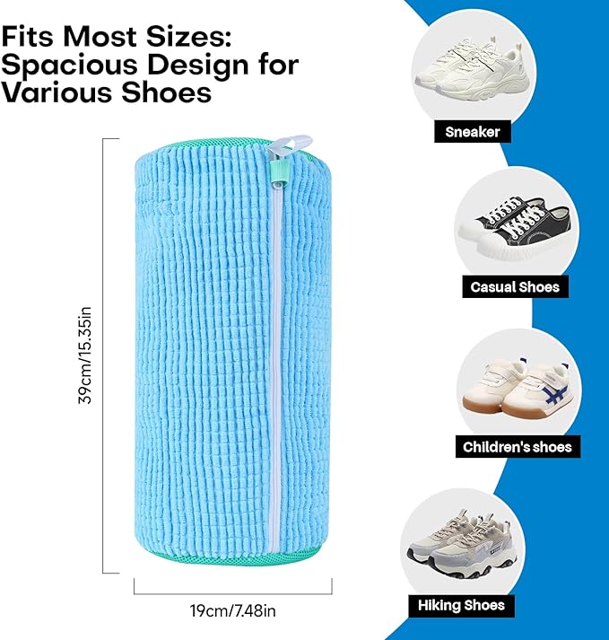 Shoe Washing Machine Bag: Laundry Shoe Bag