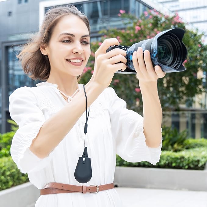 JJC Pocket-Sized Silicone Camera Dust Blower Lens Air Blower, Small Camera Lens
