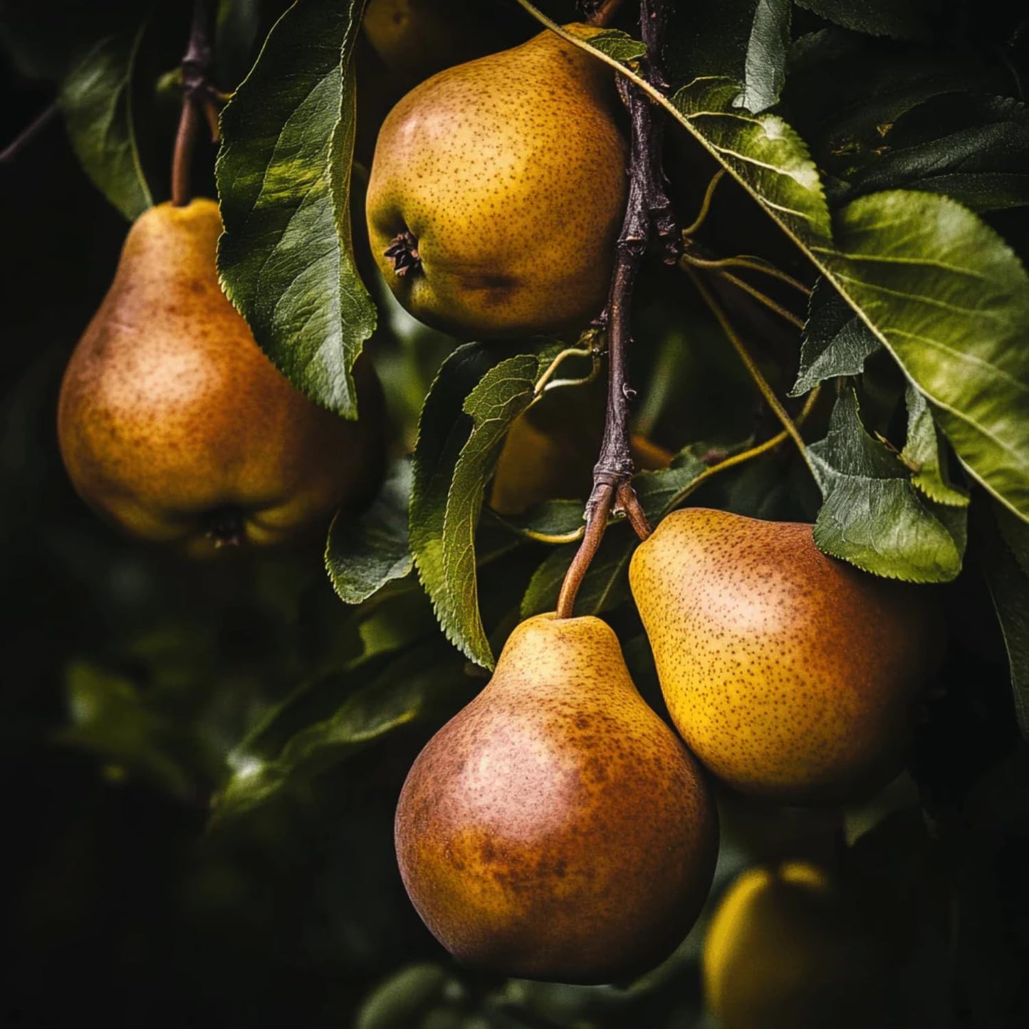 9 Months Old Pear Tree Live Plant for Spring Planting, Sugar Sweet Pears 8-10 Inches in Tall, No Pot, Dormant in Winter, No Leaf, Cold Hardy Pear Home Orchard Yard