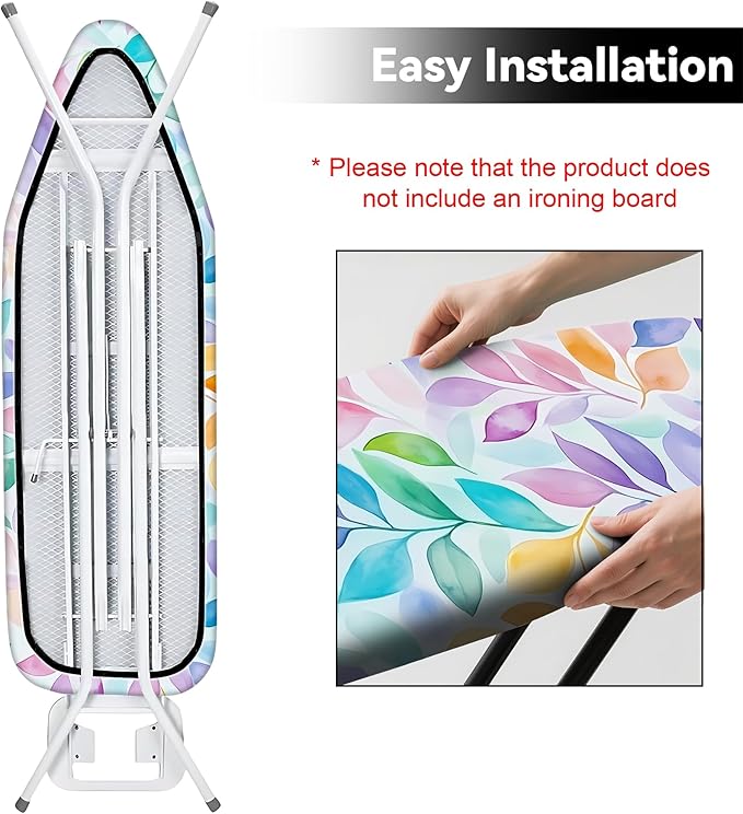 Ironing Board Cover 17.7"x49", Standard Size Iron Board Covers