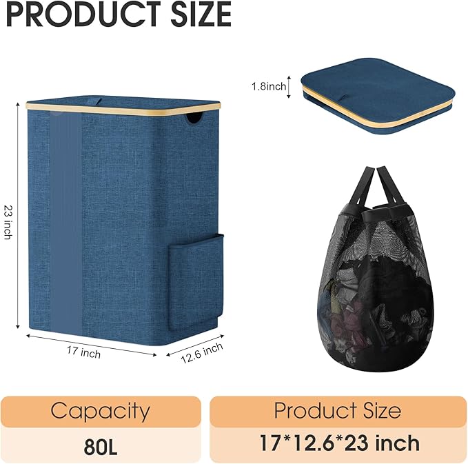 Laundry Basket Clothes Hamper