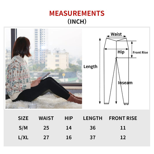 TRIUNION 3 Pack Fleece Lined Leggings Women High Waisted Thermal Winter Yoga Pants for Women Warm Running Workout Leggings