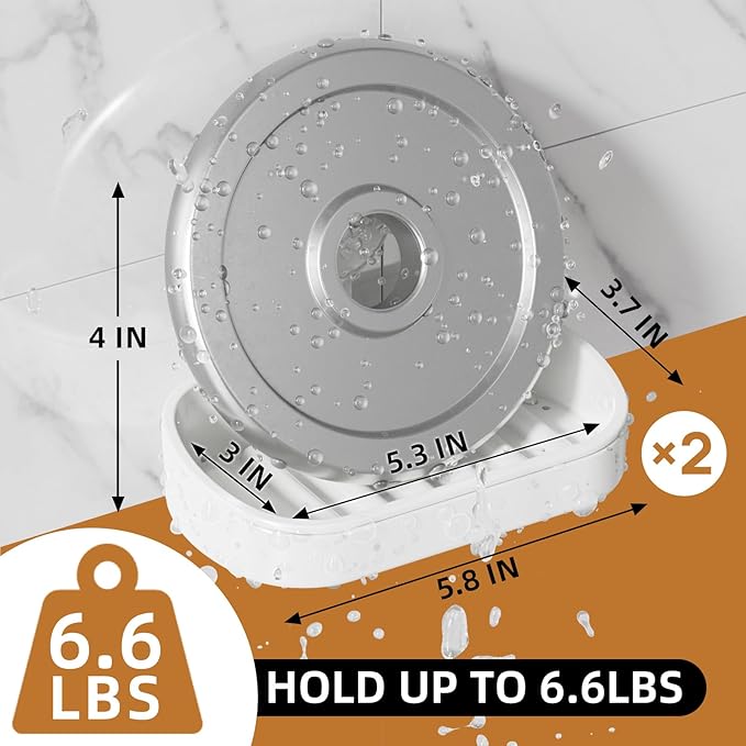 LEVERLOC Soap Holder Suction Cup