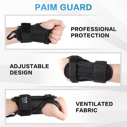 Wrist Guard, Wrist Support for Roller Skating Snowboarding Skateboarding , Protective Gear Wrist Brace for Adults/Kids/Youth (1 Pair)