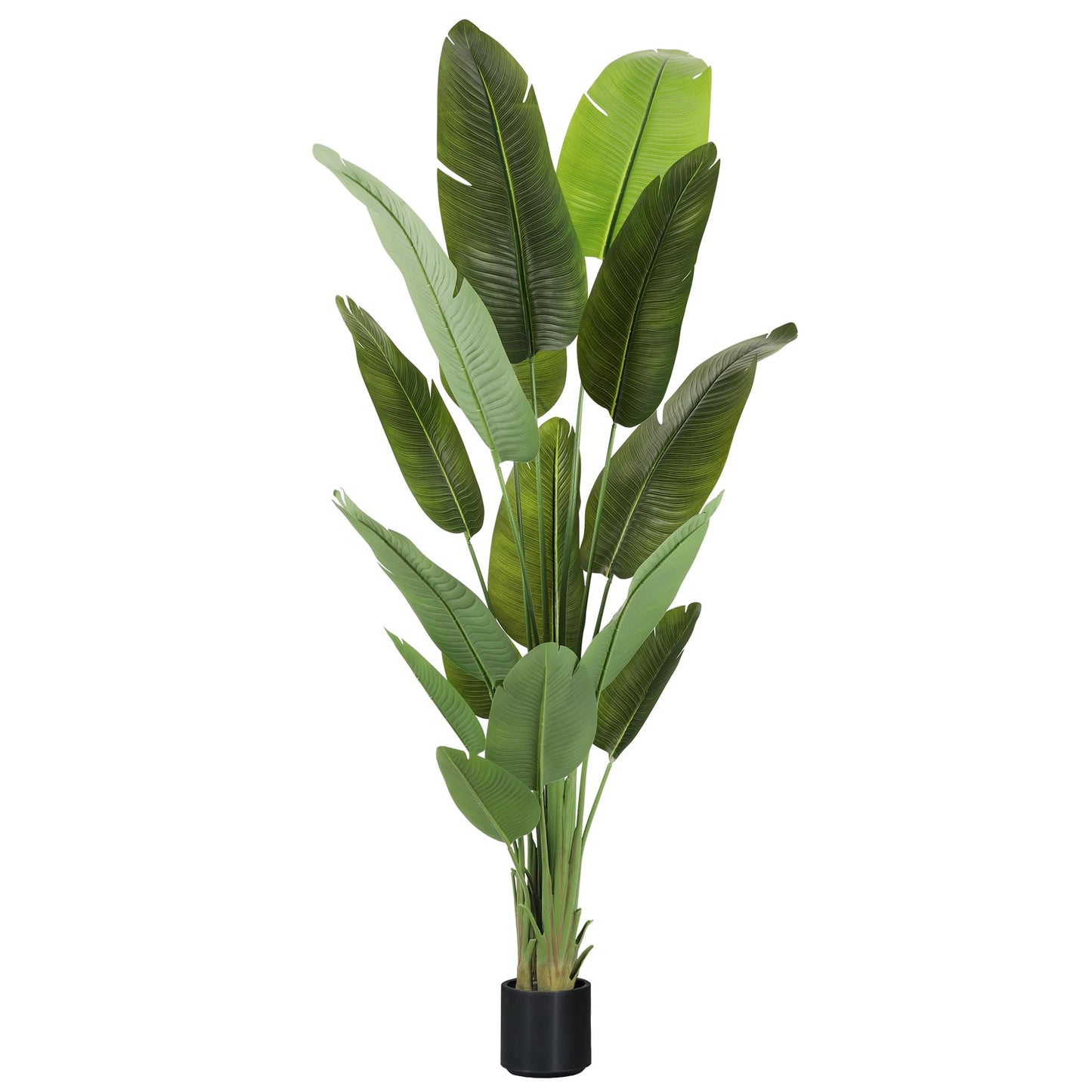 ProDeco Artificial Tree 6.6Ft Silk Bird of Paradise Large Big Fake Potted Plants Tall Faux Silk Floor Plants for Home Living Room Bedroom Office Decor Indoor Outdoor…