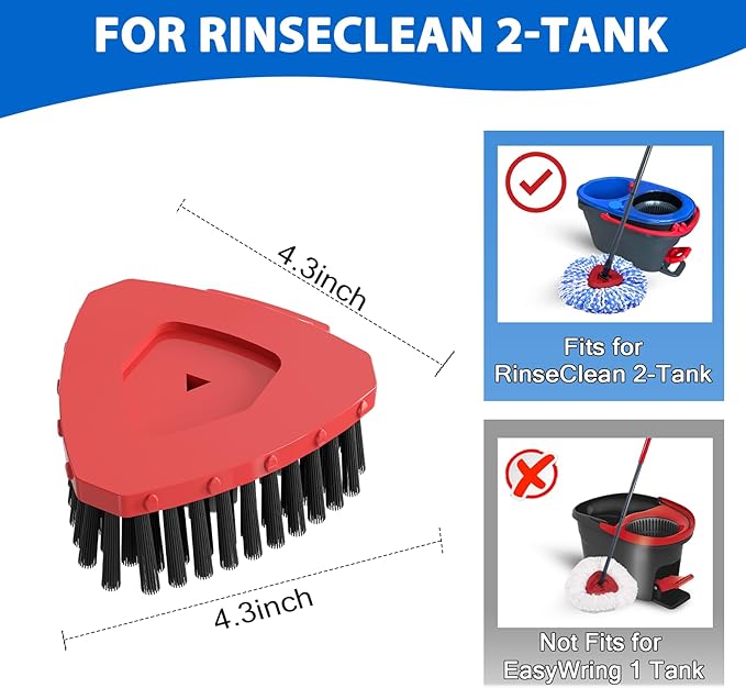 Small Full Bristle Scrub Brush ONLY