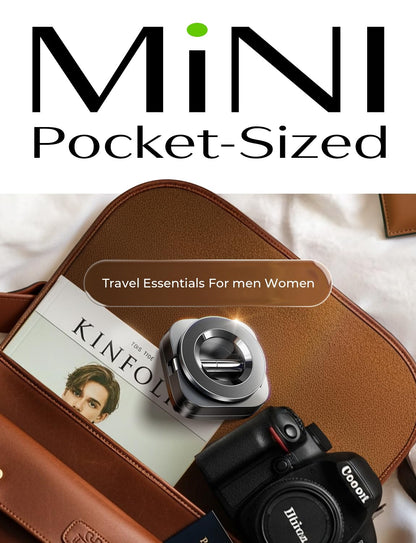 LISEN Airplane Gadgets Travel Europe Vacation Essentials Phone Holder for iPhone 17 MagSafe Travel Accessories Long Flight Must Have Toddler Mini Travels Essentials Kids Women Cruise Essentials