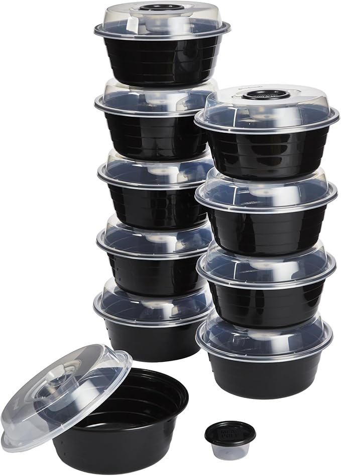 GoodCook 4-Cup Meal Prep Bowls Set