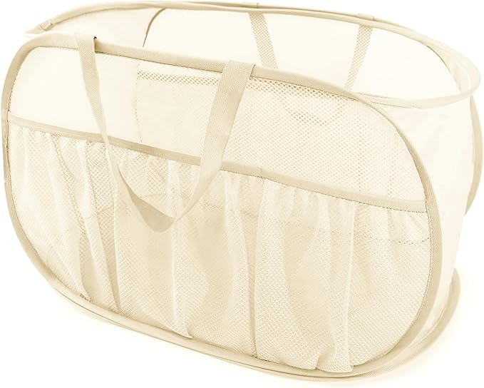 Collapsible Laundry Baskets, Upgrade Pop Up Laundry Hamper