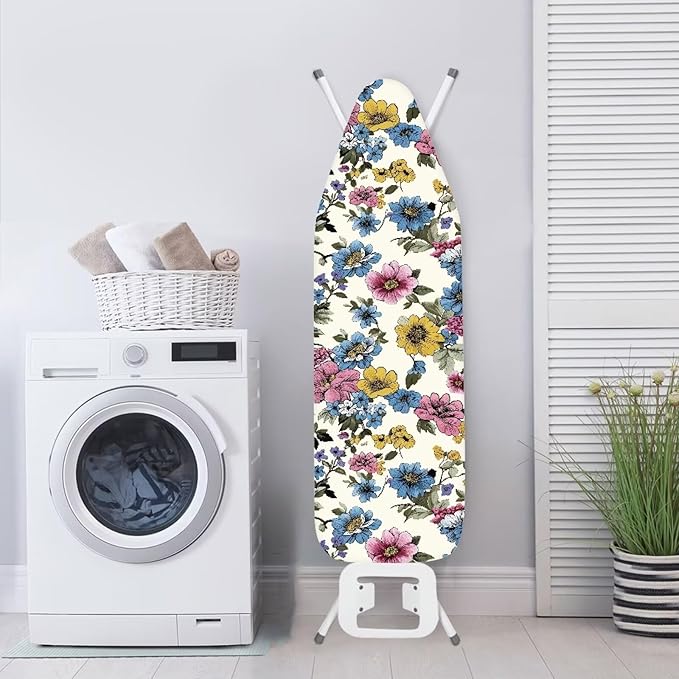 Portable Ironing Board Cover, Non Stick Scorch Dustproof Protector Iron Pad