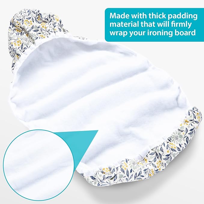 Seiritex Over The Door Ironing Board Cover 13 x 37 inch, Small Ironing Board