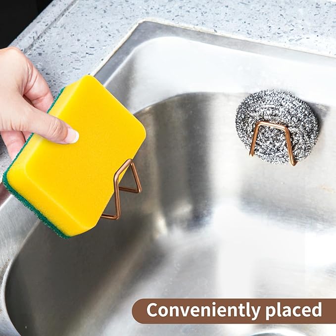 2 Pcs Sponges Holder Sink Caddy