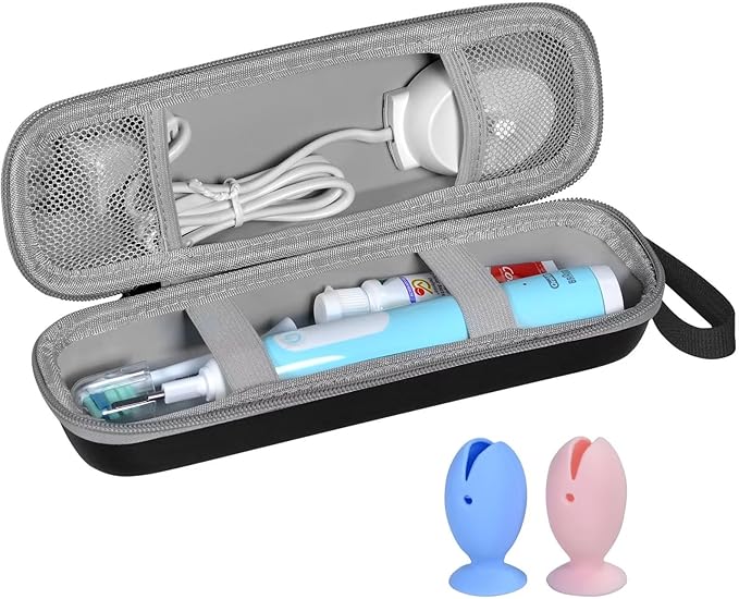 Travel Case for Oral-B/Oral-B Pro/Phlips Sonicare Electric Toothbrush