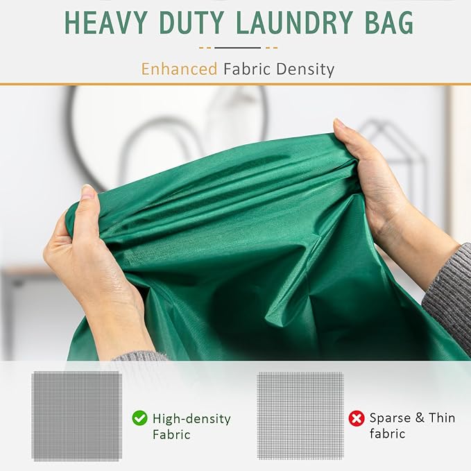 Extra Large Laundry Bag With Handles, Heavy Duty, Travel Laundry Bag