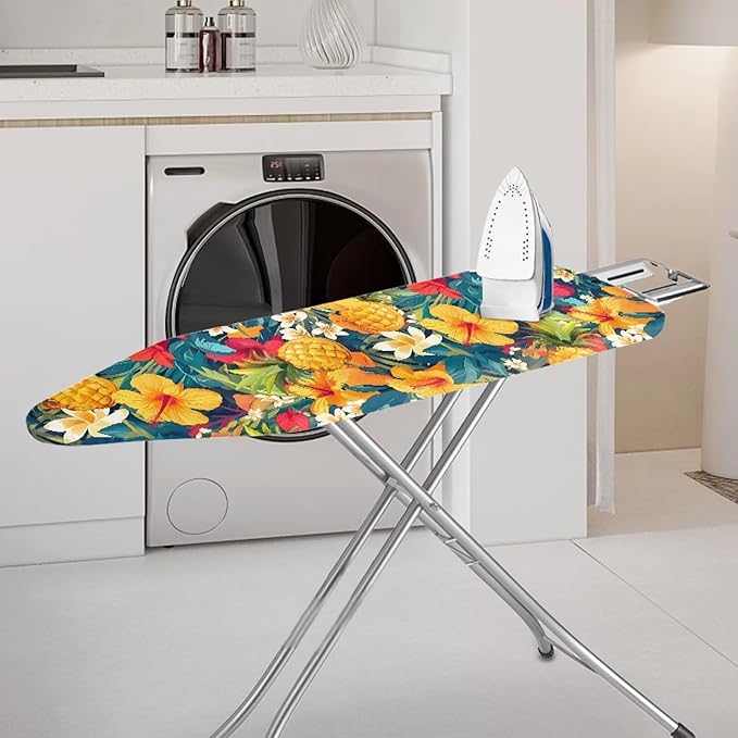 Cute Green Palm Ironing Board Cover and Pad Standard Tabletop Ironing Board
