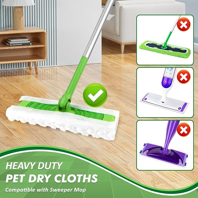 GLIMGLINT Heavy Duty Dry Sweeping Cloths