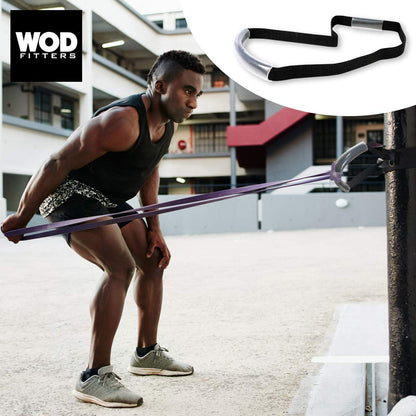 WODFitters Resistance Band Protector Strap - Use It as a Strong Anchor Attachment to Extend The Life of Your Resistance Bands