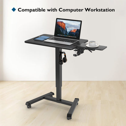 BONTEC Ergonomic Desk Extender Tray, 9.5"x9.1" Table Mount Arm Wrist Rest Shelf, 90° Foldable Elbow Support, Clamp on Computer Arm Rest for Desk, Office & Home Use, Durable & Easy to Install