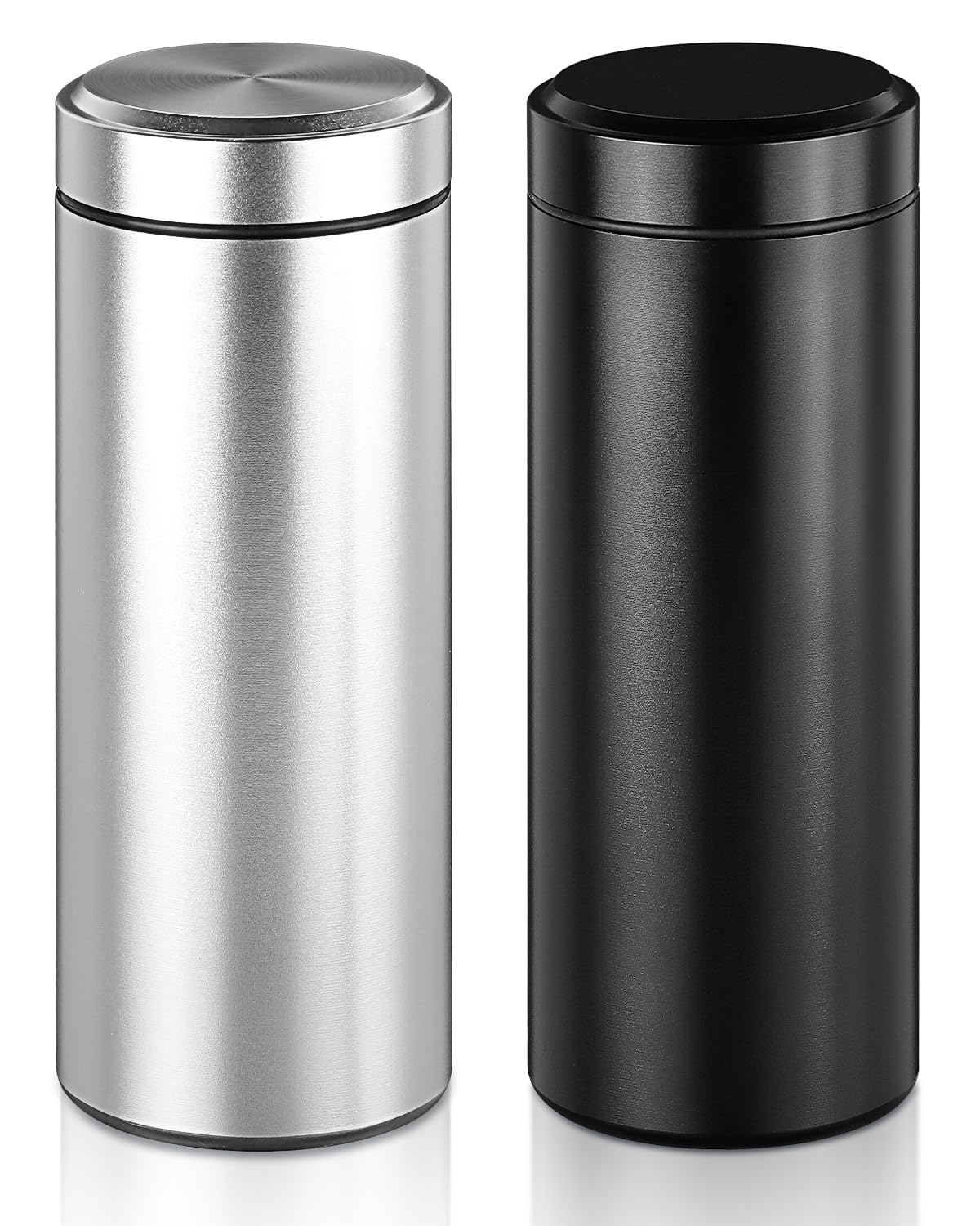 OZCHIN Aluminum Storage Jar Portable Airtight Smell Proof Container Bottle Multipurpose Storage Container for Spices, Coffee & Teas 196 ml