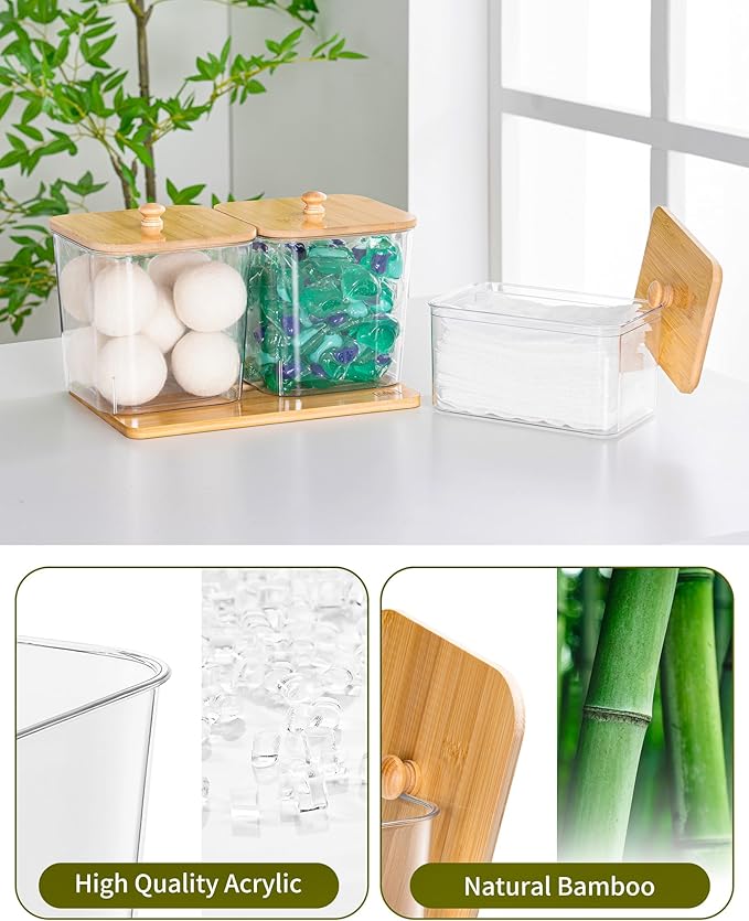Trash Bag Dispenser Dishwasher Pod Holder - 5 in 1 Plastic Garbage Bag Under