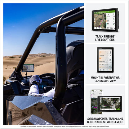 Garmin Tread® 2 - SxS Edition, Rugged 8-inch Powersport Navigator for Thrilling Off-Road Rides