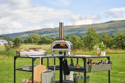 Ooni Karu 16 Multi-Fuel Pizza Oven - Outdoor Pizza Oven with Pizza Stone & Thermometer, Dual Fuel 16 Inch Pizza Maker, Outdoor Cooking Grill