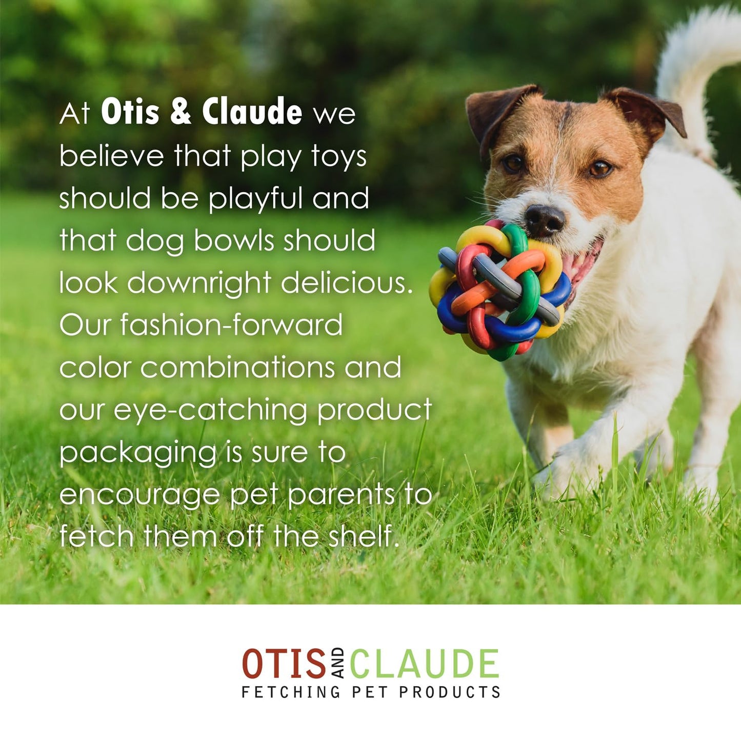 Otis and Claude Pet Grooming Gloves with Adjustable Strap - Gentle and Comfortable Hair Remover, Bathing, Massage, Brush - Left & Right - for Cats, Dogs & Horses