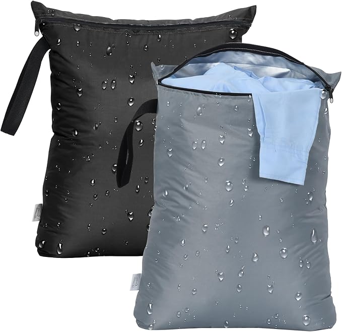 OTraki 2PCS Wet Bags 16x20 inch Medium Wet Dry Bag