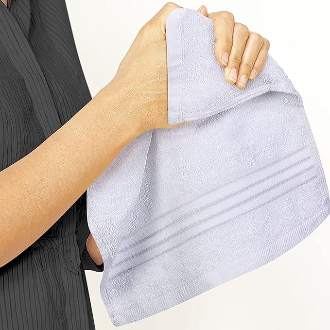 Utopia Towels Wash Cloths Set, 12 by 12 Inches, 100% Cotton Ring Spun, Highly