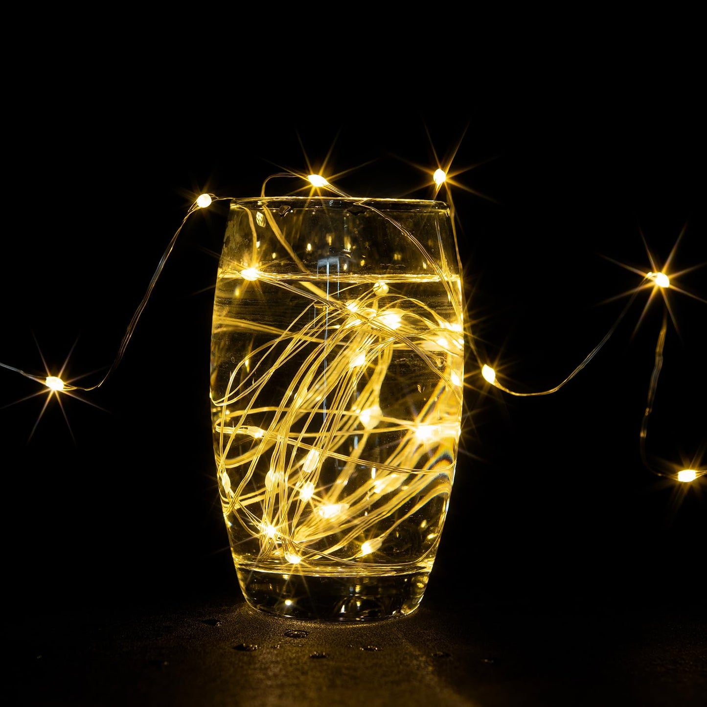ZELUXDOT Fairy Lights Plug in,4Pack 100FT 300LEDs Waterproof Led String Lights,8Modes Remote Twinkle Light for Outdoor Indoor Christmas Wedding Birthday Garden Party Decorations,Silver Wire,Warm White
