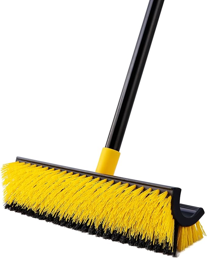 Yocada Double-Sided Floor Scrub Brush Triangle Brush Corner Crevice Cleaning