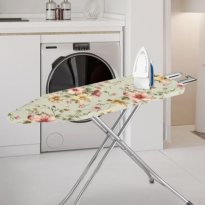 Pink Floral Ironing Board Cover