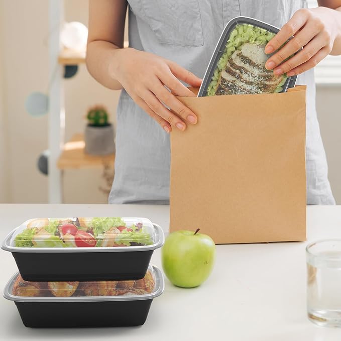 Meal Prep Containers Reusable 38oz
