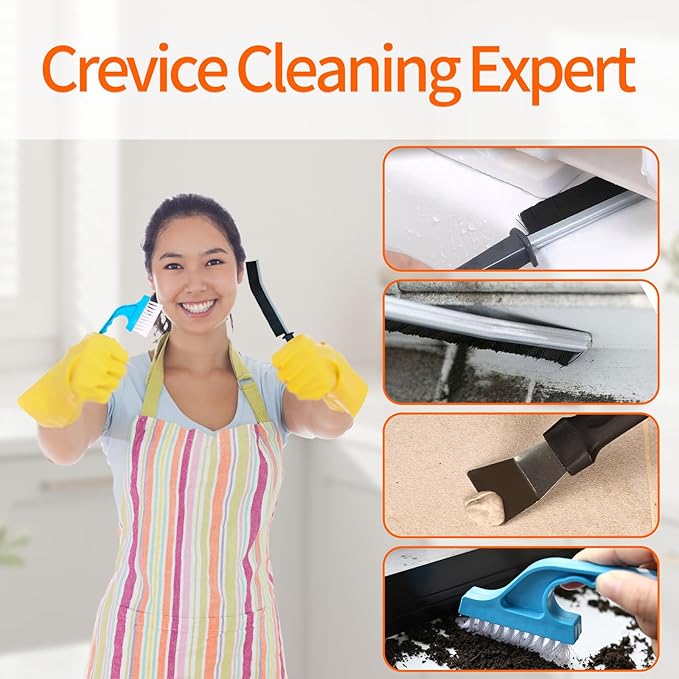 20 PCS Crevice Cleaning Brush Set