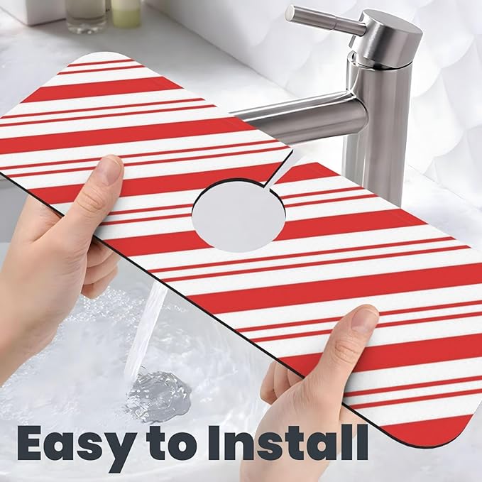 Christmas Red And White Candy Cane Swirl Stripe Striped Stripes Candycane