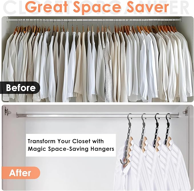 Closet Organizers and Storage, Magic Space Saving Hangers