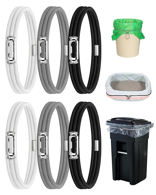 Garbage Can Bands Cord Lord Design Adjustable Large Trash Can Rubber Bands Fits