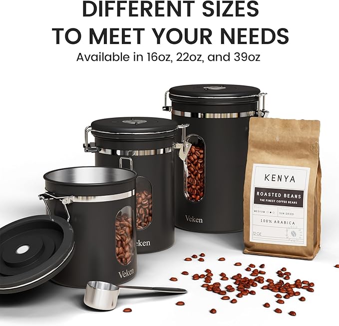Veken Large Coffee Canister