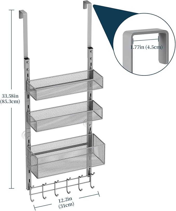 Consumest Over The Door Hooks Organizer