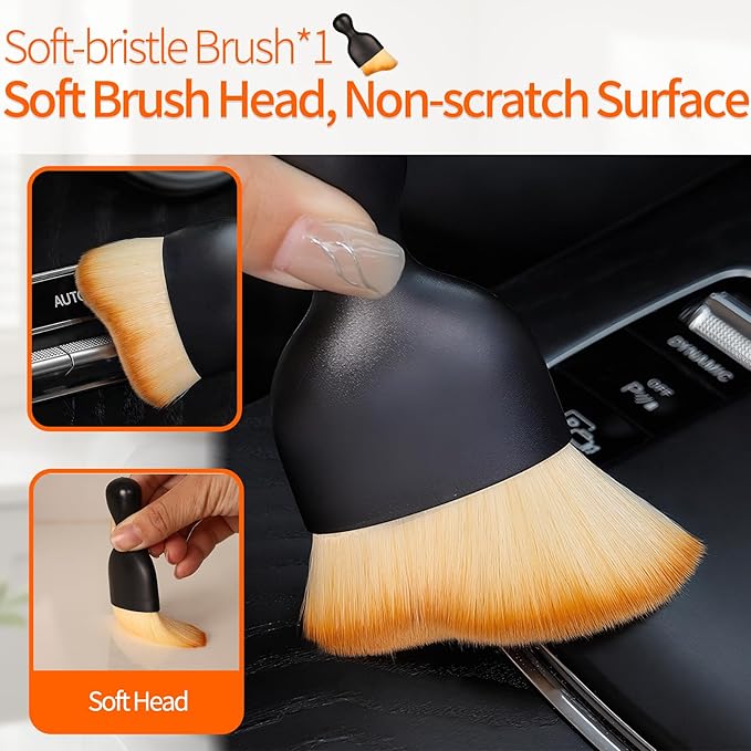 19 Pcs Small Crevice Cleaning Brush Set, Groove Gap Cleaning Tool