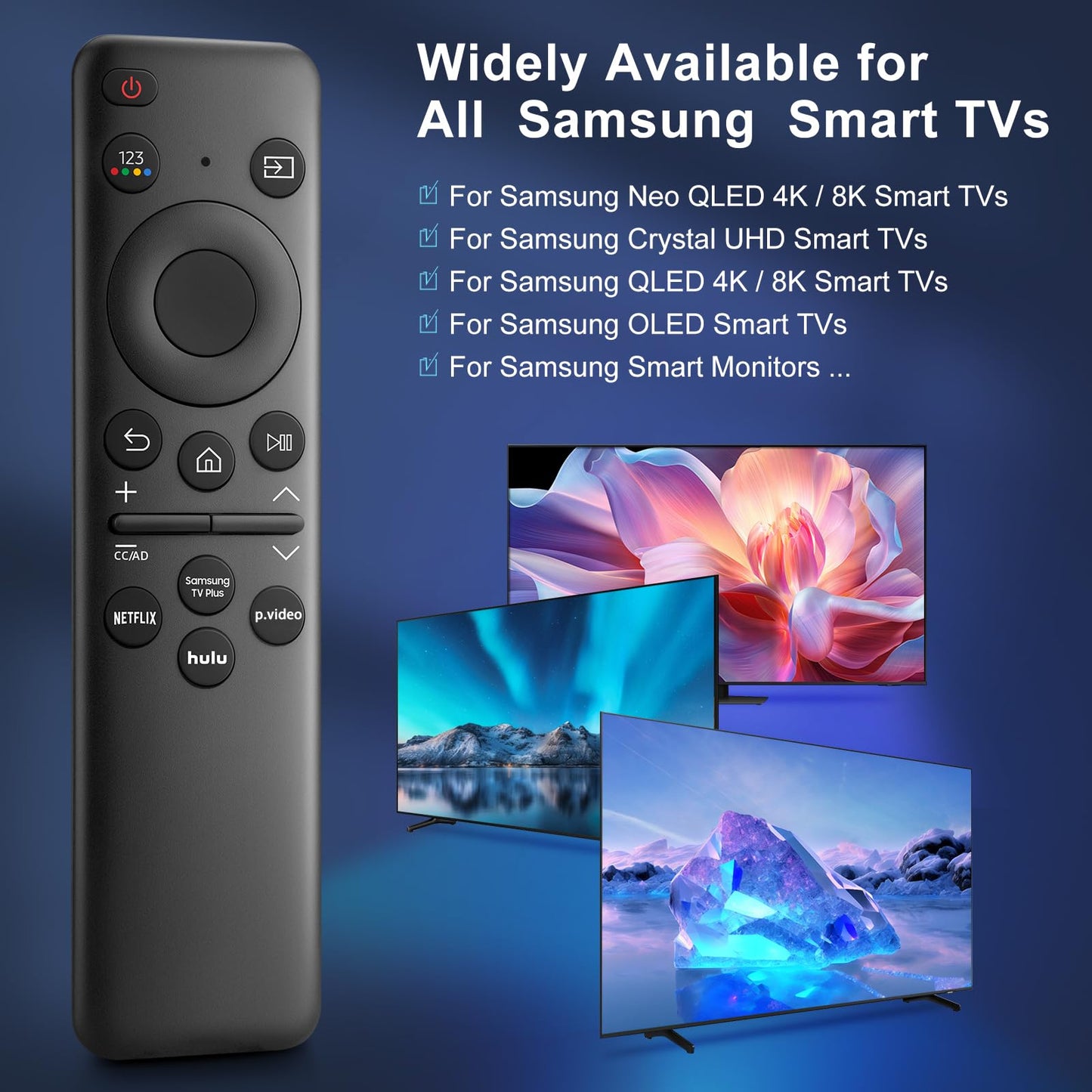 Voice Remote Control Replacement for Hisense Smart Google TV，Compatible with Hisense QLED UHD Mini-LED ULED Google TVs