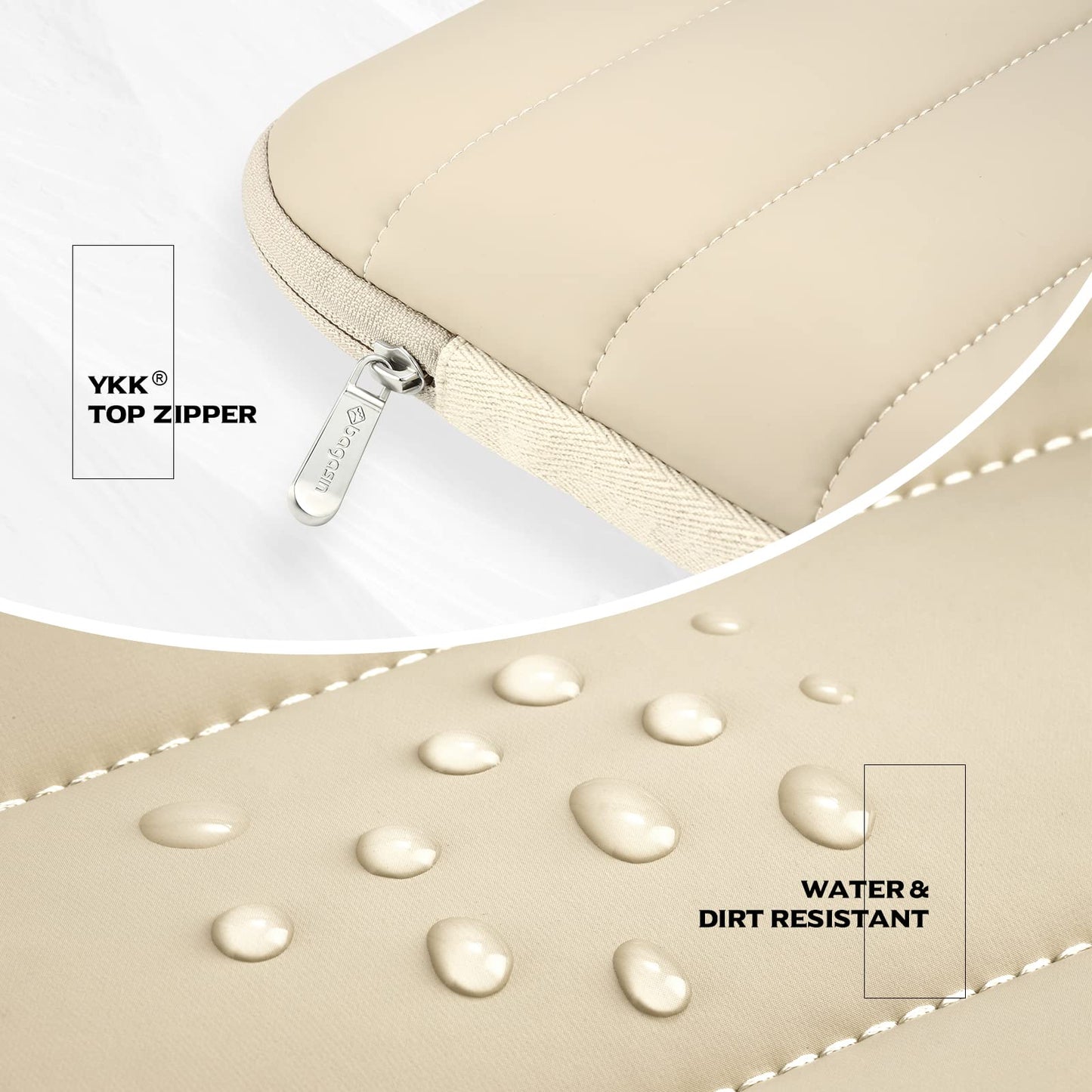 Bagasin 14 Inch Puffy Laptop Sleeve Case Computer Bag for MacBook HP Lenovo Dell ASUS Acer Chromebook 14 / HP Stream 14 / Dell Inspiron 14 / Lenovo IdeaPad 14 / Acer Spin 3 / ASUS ZenBook 14