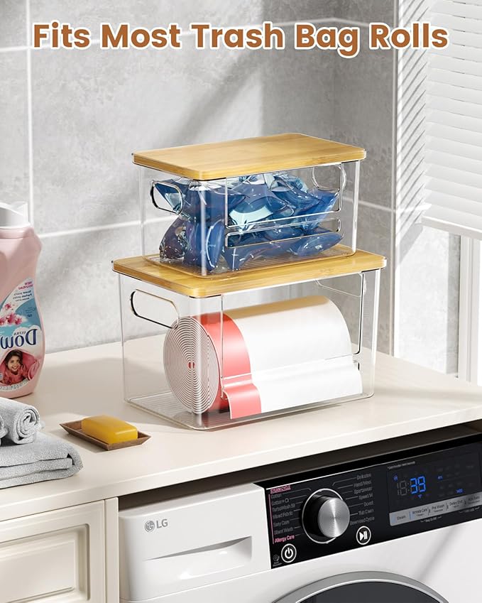 Trash Bag Dispenser 2 Pack
