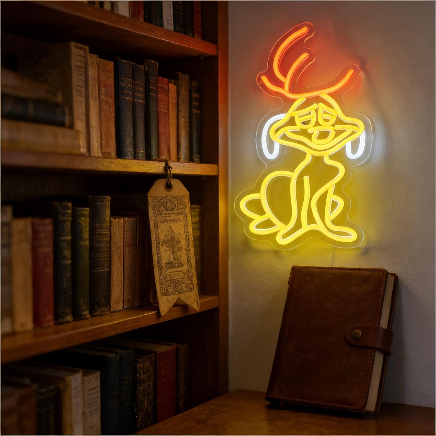 Neonawall Dog Neon Sign, Dimmable USB-Powered LED Light for Wall Decor, Bedroom Living Room Christmas Decoration 7.9 x 15.2 inch