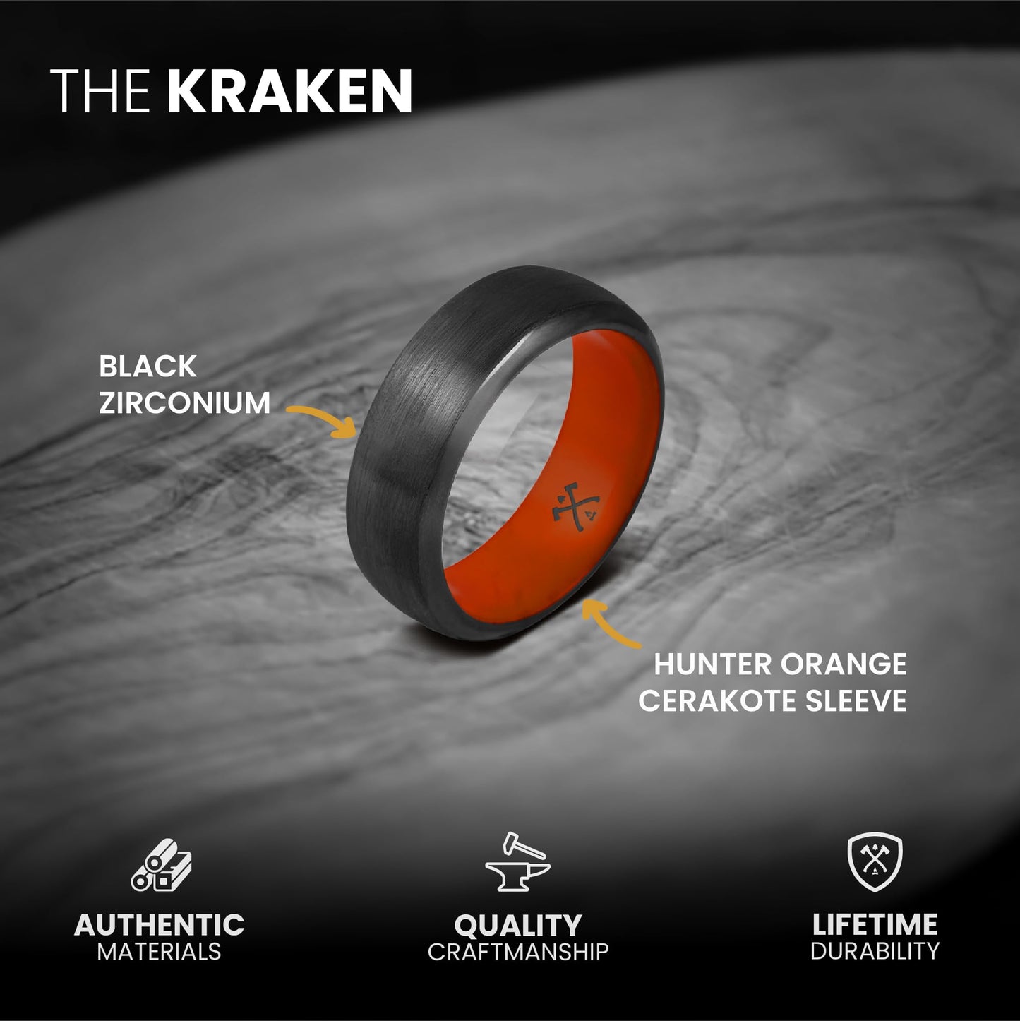 Manly Bands The Kraken - Size 9