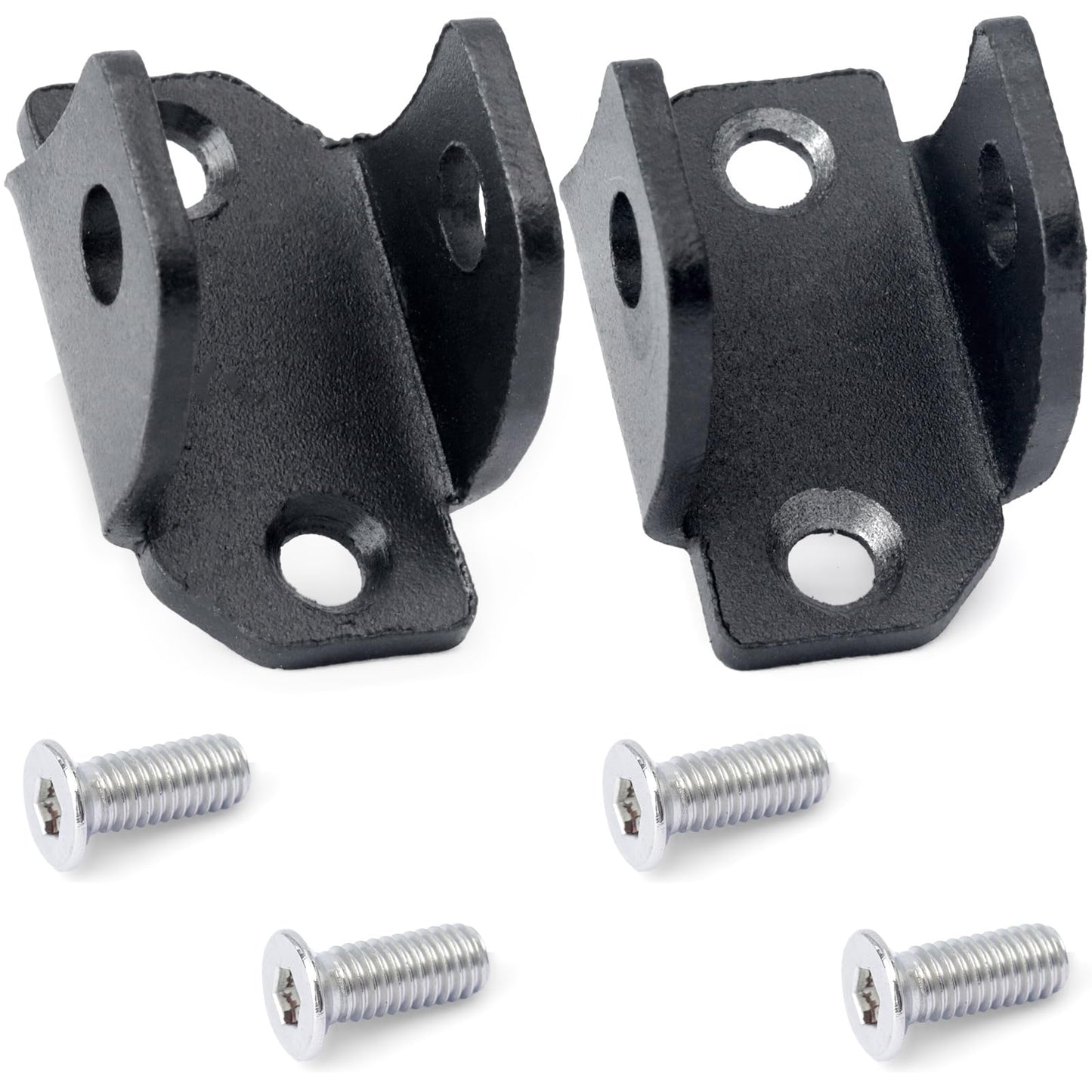 Esttlamer 1 Pair E-Dirt Bike Foot Pegs Bracket Holder Compatible with Tuttio Soleil 01, Footpegs Mount Aluminum Footrest Bracket