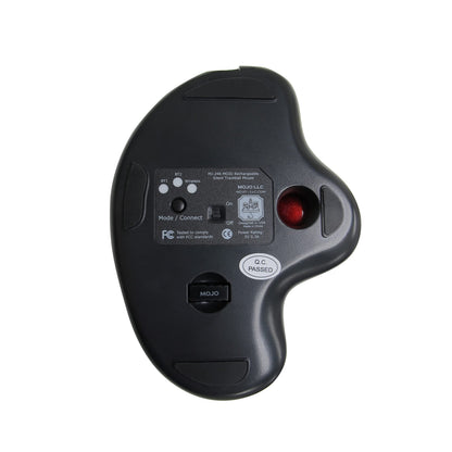 MOJO Multi Mode Rechargeable Silent Trackball Mouse (Bluetooth + Wireless)
