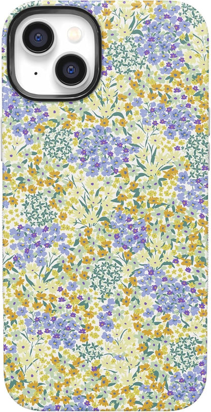 Casely iPhone 14 Case | Pastel Garden | Sunday Best | Compatible with MagSafe | Bold Protective Design