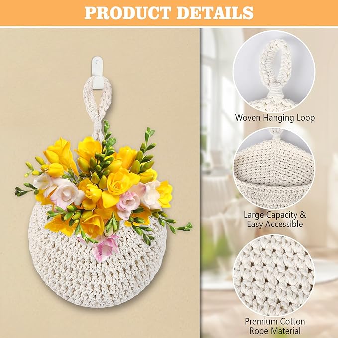 Hanging Fruit Baskets for Kitchen